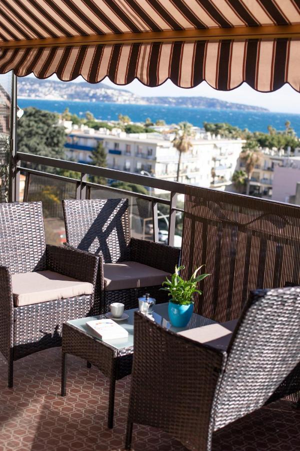 Studio With Terrace And Sea View, 10 Min To The Beach نيس المظهر الخارجي الصورة